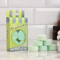 Набор бомбочек для ванны 6 шт "Хвойный лес" по 25 г Набор бомбочек для ванны 6 шт "Хвойный лес" по 25 г