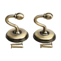 Крючок однорожковый для штор CAPPIO KC112, цвет бронза, 2 шт Крючок однорожковый для штор CAPPIO KC112, цвет бронза, 2 шт