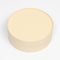 Подарочная коробка &laquo;Крема&raquo;, бежевая, завальцованная, без окна, 20,5 х 7 см