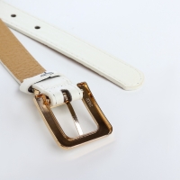 Ремень женский, ширина 2,3 см, пряжка металл, цвет Ремень женский, ширина 2,3 см, пряжка металл, цвет