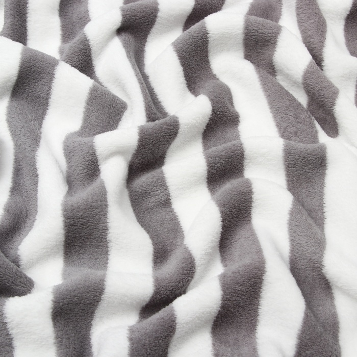 Полотенце банное Этель Полотенце банное Этель "Полосы", цв. серый, 70х140 см, 100% п/э, 240 г/м2