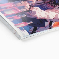 Тетрадь предметная А5, 48 л на скрепке &laquo;1 сентября: Аниме.Химия&raquo; ВД лак