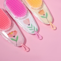 Расчёска - шейкер «LOOK», 6,1 × 18 см, рисунок МИКС Расчёска - шейкер «LOOK», 6,1 × 18 см, рисунок МИКС