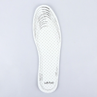 Стельки для обуви, универсальные, дышащие, р-р RU до 46 (р-р Пр-ля до 47), 29 см, пара, цвет белый Стельки для обуви, универсальные, дышащие, р-р RU до 46 (р-р Пр-ля до 47), 29 см, пара, цвет белый