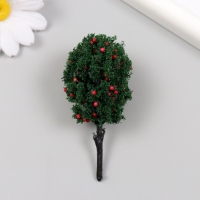 Искусственное растение для творчества пластик "Яблоня" 8 см