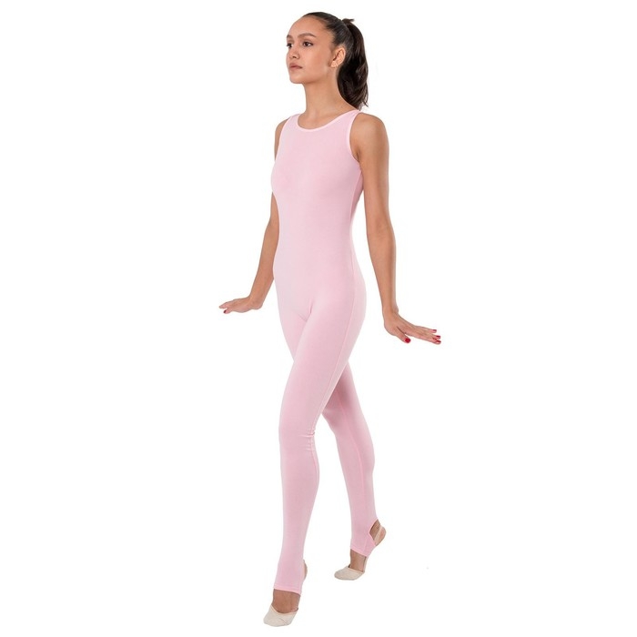 Комбинезон для гимнастики и танцев Grace Dance, р. 42, цвет розовый