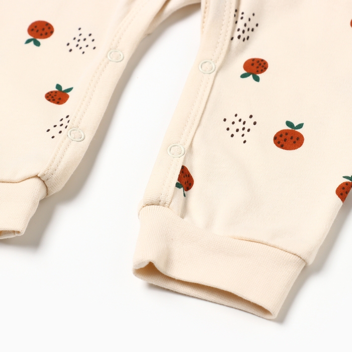 Комбинезон Крошка Я Oranges  р. 74-80, молочный