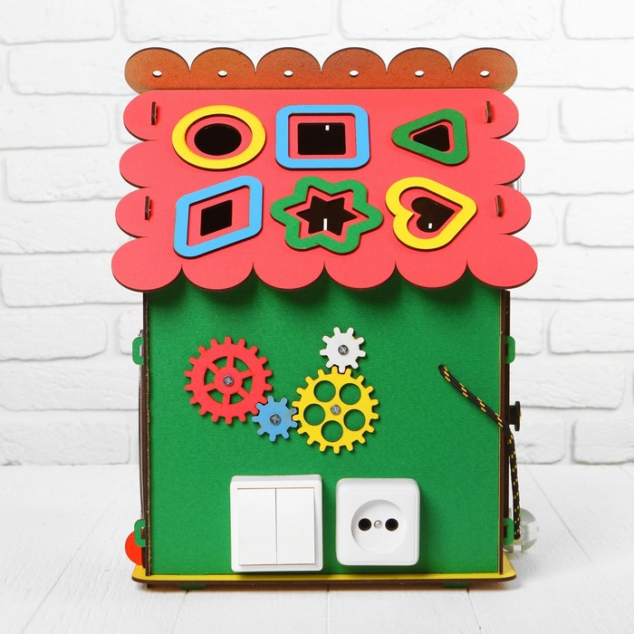 Развивающая доска Бизиборд «Бизи-Дом» Развивающая доска Бизиборд «Бизи-Дом»