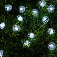 Гирлянда «Нить» 4.5 м с насадками «Сердца», IP44, тёмная нить, 30 LED, свечение белое, 2 режима, солнечная батарея Гирлянда «Нить» 4.5 м с насадками «Сердца», IP44, тёмная нить, 30 LED, свечение белое, 2 режима, солнечная батарея