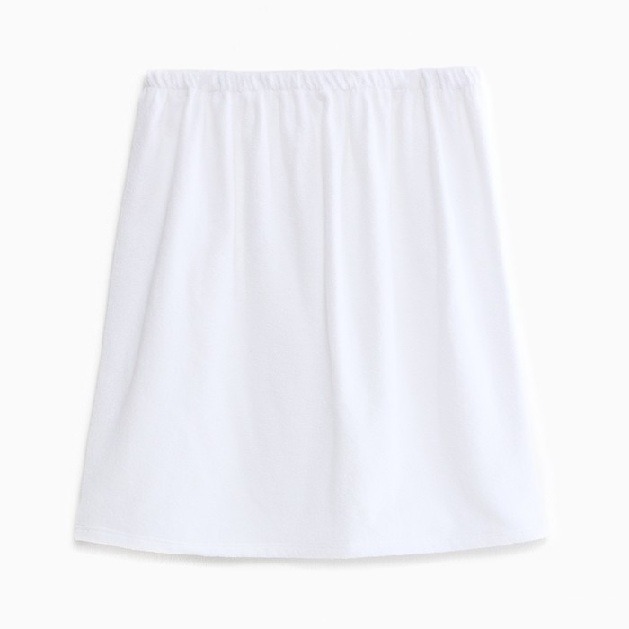 Набор для сауны Набор для сауны "Этель" парео (68х150 см) и чалма, цвет белый