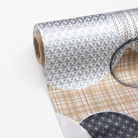 Клеёнка на стол &laquo;Конфетти&raquo;, на тканой основе, рулон 20 метров, ширина 137 см