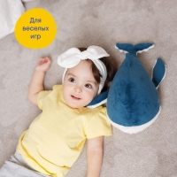 Мягкая игрушка-подушка &laquo;Кит Мадрид&raquo;, 33 см