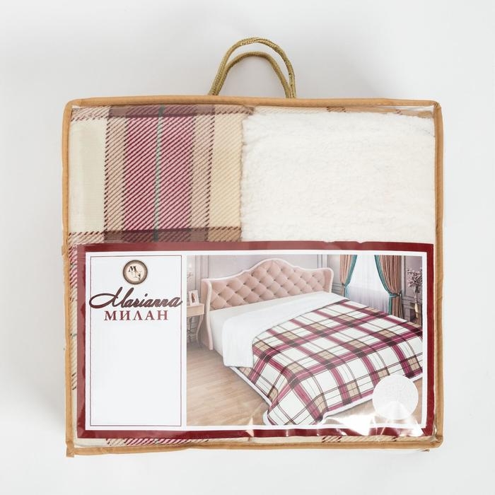 Плед &laquo;Милан&raquo;, 150х210 см, искусственный мех, 400 г/м, полиэстер