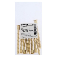 Стяжка шурупная ТУНДРА krep 7.0x70 PZ, латунированные 10 шт. Стяжка шурупная ТУНДРА krep 7.0x70 PZ, латунированные 10 шт.