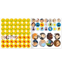 Книга с наклейками &laquo;Осторожно: незнакомец!&raquo;, 16 стр., 78 наклеек