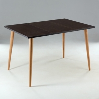 Стол раскладной квадратный, 800х800/1200х755, Дуб венге