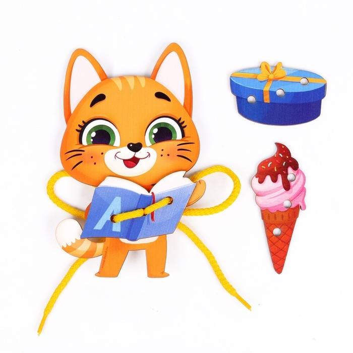 Шнуровка &laquo;Котик&raquo;