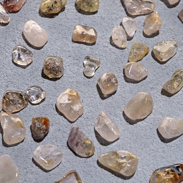 Набор для творчества Набор для творчества "Кварц волосатик", галтовка, фракция 0,7-0,9 см, 100 г