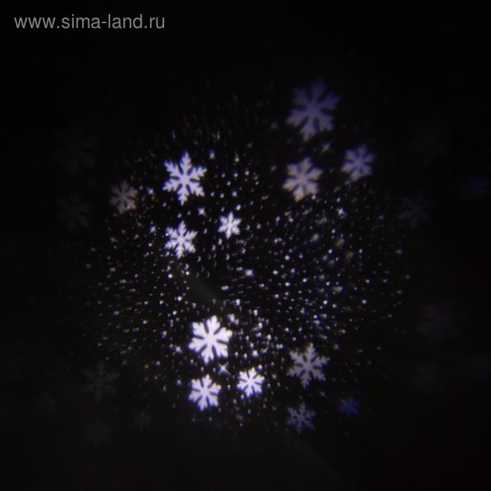 Световой прибор &laquo;Лампа с картинками&raquo; 7 см, Е27, 4 картриджа, свечение мульти