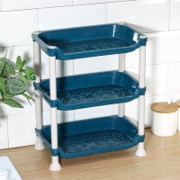 Этажёрка настольная 3 яруса &laquo;Пастель&raquo;, цвет МИКС