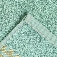 Полотенце махровое Pirouette, 70х130см, цвет зеленый, 420г/м2, хлопок