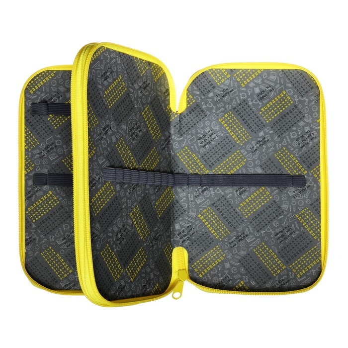 Пенал 2 секции, 125 х 205 х 40 мм, Calligrata 30П26/2 Пенал 2 секции, 125 х 205 х 40 мм, Calligrata 30П26/2 "Маска 2", ламинированный картон