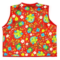 Карнавальная жилетка «Иванушка» с поясом 100 см, р. 98-110 см, цвет красный Карнавальная жилетка «Иванушка» с поясом 100 см, р. 98-110 см, цвет красный