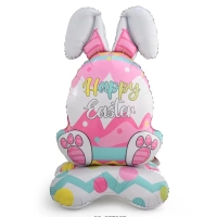 Шар фольгированный 55" &laquo;Пасхальный кролик в яйце&raquo;, под воздух