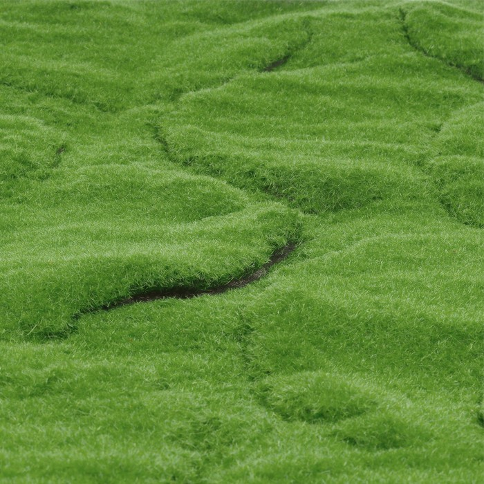 Мох искусственный, декоративный, полотно 1 × 1 м, рельефный, горный, зелёный, Greengo Мох искусственный, декоративный, полотно 1 × 1 м, рельефный, горный, зелёный, Greengo