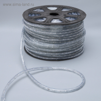 Световой шнур Luazon Lighting 13 мм, IP65, 100 м, 36 LED/м, 220 В, 2W, мерцание, свечение тёплое белое Световой шнур Luazon Lighting 13 мм, IP65, 100 м, 36 LED/м, 220 В, 2W, мерцание, свечение тёплое белое