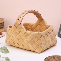 Корзинка &laquo;Алёнка&raquo;, плетеная, 22х16х10/22 см, береста