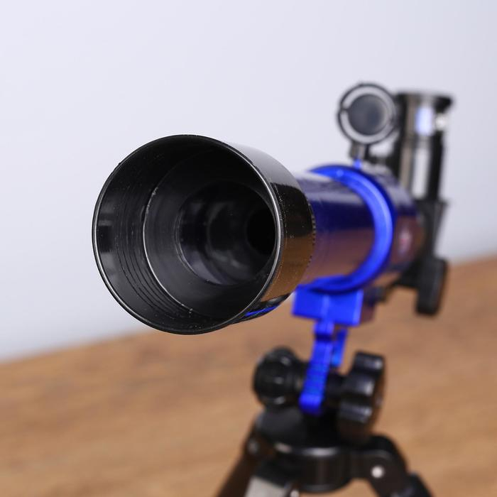 Набор обучающий "Опыт": телескоп настольный , сменные линзы 20х/ 30х/ 40х, микроскоп 100х/ 200х/ 450