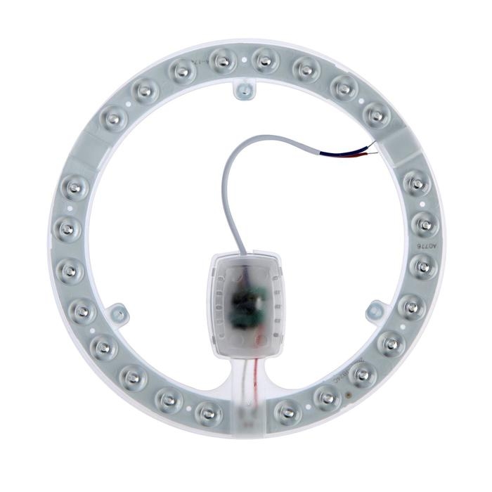 Модуль светодиодный с драйвером, 195 мм, 24 Вт, 1920 Лм, 6500К, БЕЛЫЙ, 220 В Модуль светодиодный с драйвером, 195 мм, 24 Вт, 1920 Лм, 6500К, БЕЛЫЙ, 220 В