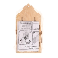 Скворечник, 8,5 &times; 8,5 &times; 18 см, Greengo