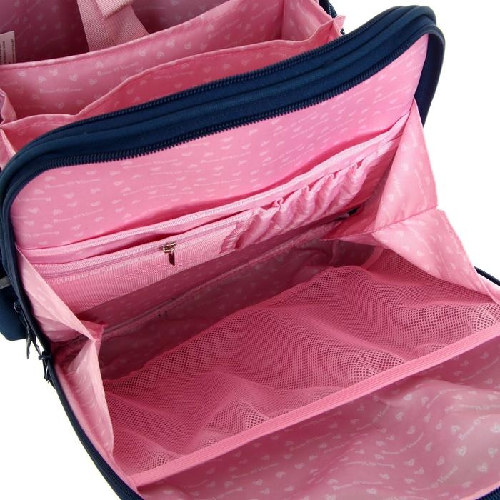 Рюкзак каркасный Bruno Visconti Rainy Day. Rabbit, 38 х 30 х 20 см, пенал в подарок