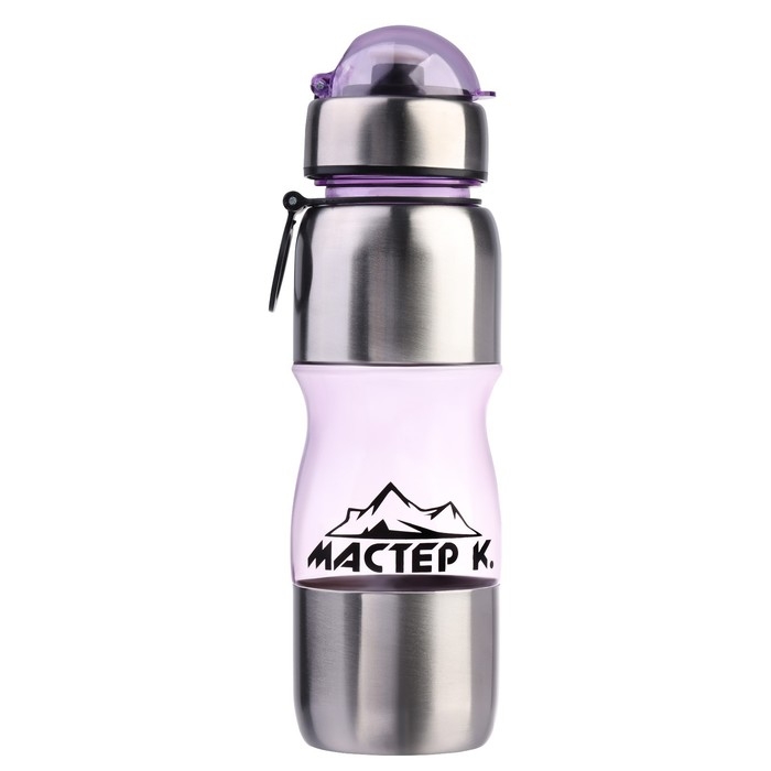 Бутылка для воды, 600 мл, Бутылка для воды, 600 мл, "Мастер К"