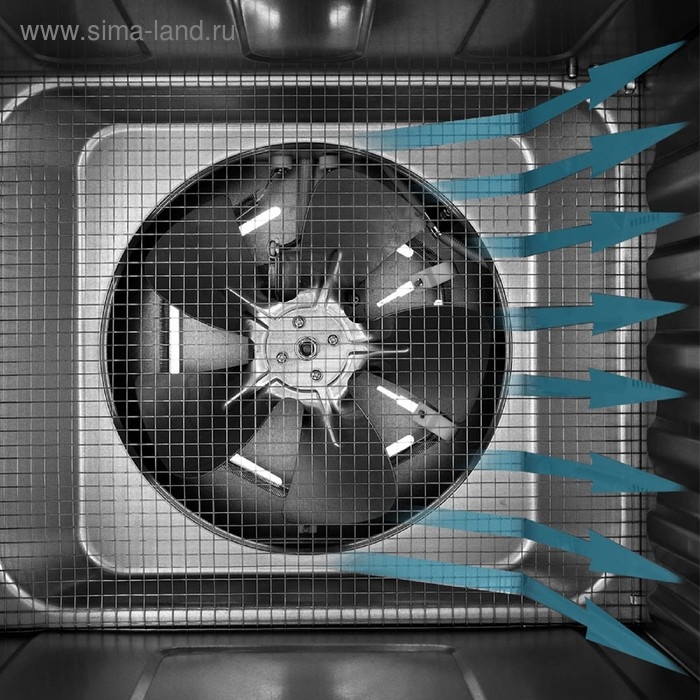 Сушилка для овощей и фруктов Kitfort КТ-1911, 650 Вт, 6 ярусов, 35-75 &deg;С, серебристая