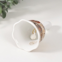 Колокольчик керамика "Узор пейсли" 6,5х6,5х10,5 см Колокольчик керамика "Узор пейсли" 6,5х6,5х10,5 см