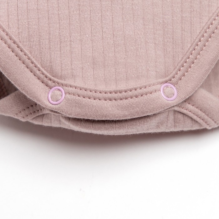 Комплект: боди, шапочка и брюки Крошка Я &laquo;Киса&raquo;, рост 74-80 см