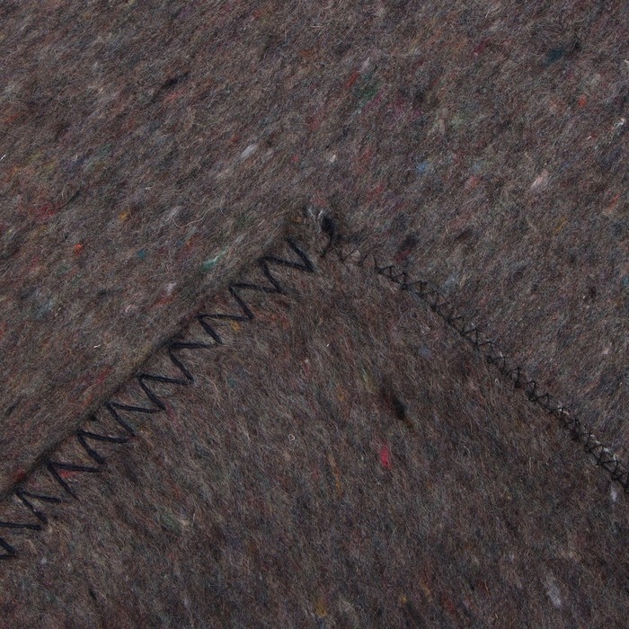 Одеяло полушерстяное 150х200см, цв.однотон,  500г/м, шерсть 50%, полиэфир 50%