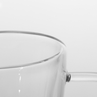 Кружка стеклянная с двойными стенками &laquo;Дуо&raquo;, 300 мл