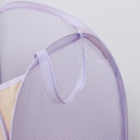 Корзина для игрушек Доляна &laquo;Зайка&raquo;, складная, 32&times;32&times;52 см, цвет сиреневый