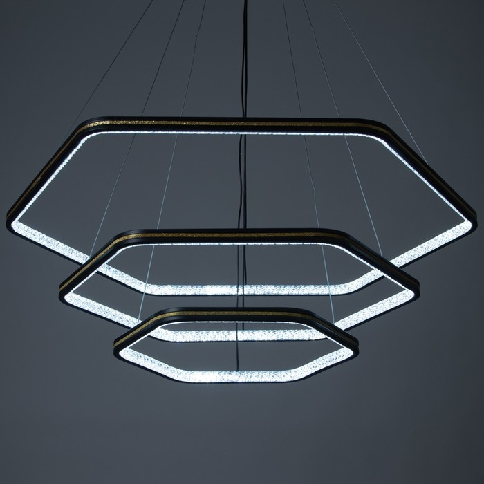 Светильник BayerLux "Танли" LED 160Вт 3000-6000К черный 72х80х100 см