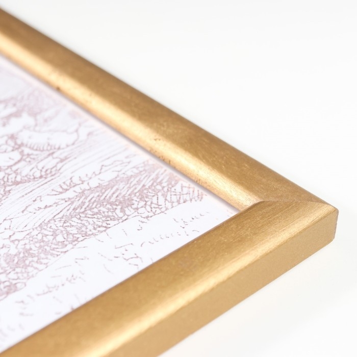 Фоторамка сосна с19 золото 30х40 см (пластиковый экран) Фоторамка сосна с19 золото 30х40 см (пластиковый экран)