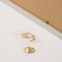 Фоторамка пластик на 8 фото 9х13 см "Крафт" с прищепками 50х40х1,2 см