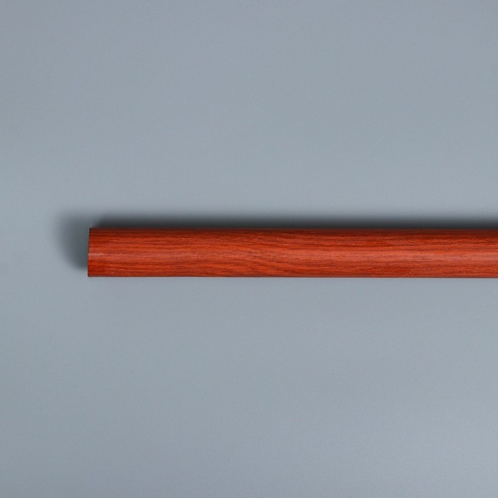 Карниз двухрядный, ширина 180 см, d=28 мм, пластиковые элементы, цвет черешня