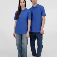 Рубашка поло унисекс Pulse, ярко-синяя (royal), размер 4XL