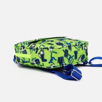 Рюкзак детский на молнии, наружный карман, цвет салатовый Рюкзак детский на молнии, наружный карман, цвет салатовый