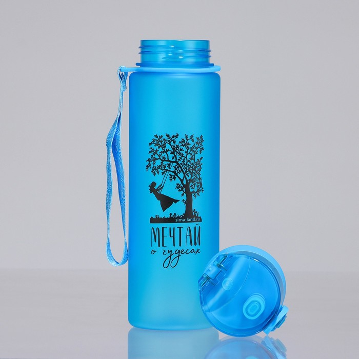 Бутылка для воды &laquo;Мечтай о чудесах&raquo;, 600 мл