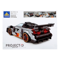 Конструктор Гонка &laquo;Драйв&raquo;, световые эффекты, 291 деталь